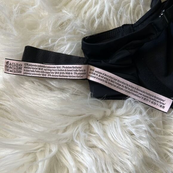 Victoria’s Secret Unpadded Push-Up bra adjustable straps Sz-34C - Picture 9 of 9